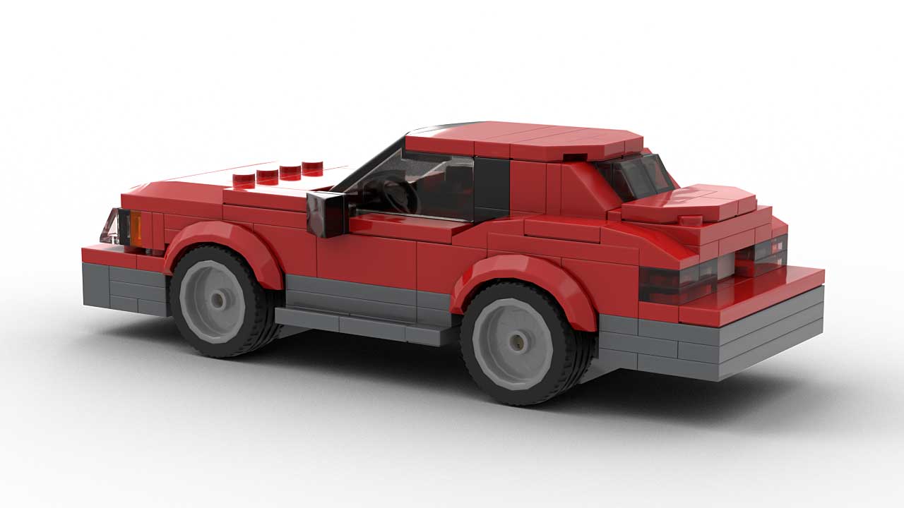 Ford Mustang GT 88 - LEGO® MOC Instructions
