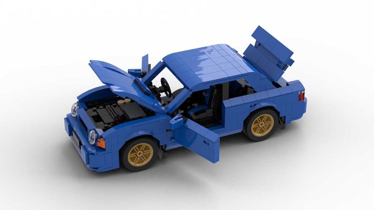 Subaru Impreza WRX 01 - LEGO® MOC Instructions