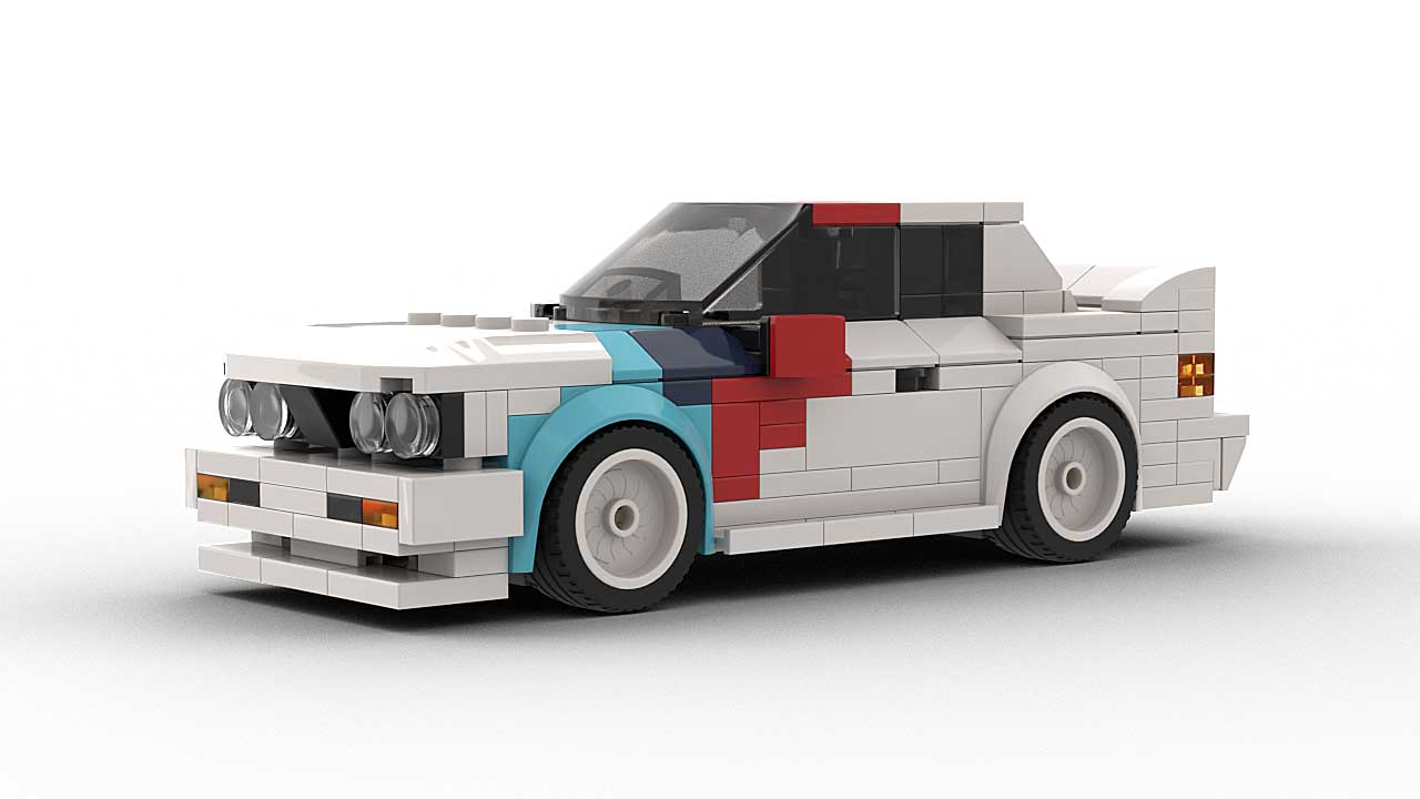 Lego E30 BMW M3 - the coolest Lego car yet?