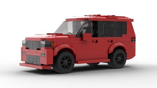 LEGO 4x4 Red Jeep How To Tutorial 