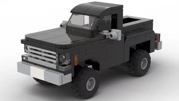 GMC K15 High Sierra Fenderside 77 - LEGO® MOC Instructions